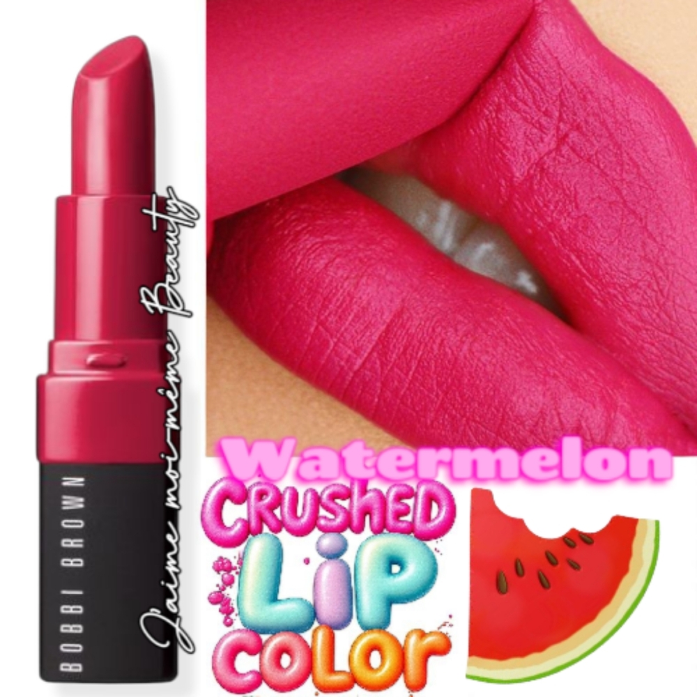 Bobbi Brown Crushed Lip Color in Watermelon 🍉 (Hot Barbie Pink)